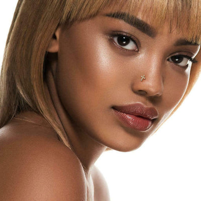 Cross L Shaped Nose Ring
