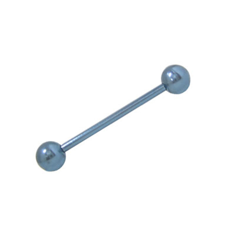 Solid Titanium Piercing Barbells 14G - Perfect for Nipples and Tongue- Sold Each