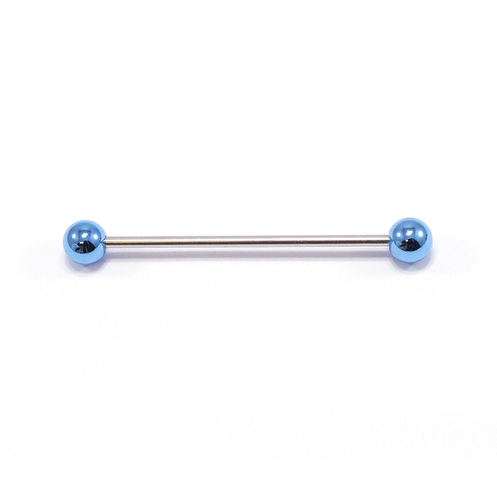 14 Gauge Industrial Barbell Cartilage Earring Body Jewelry Surgical Steel