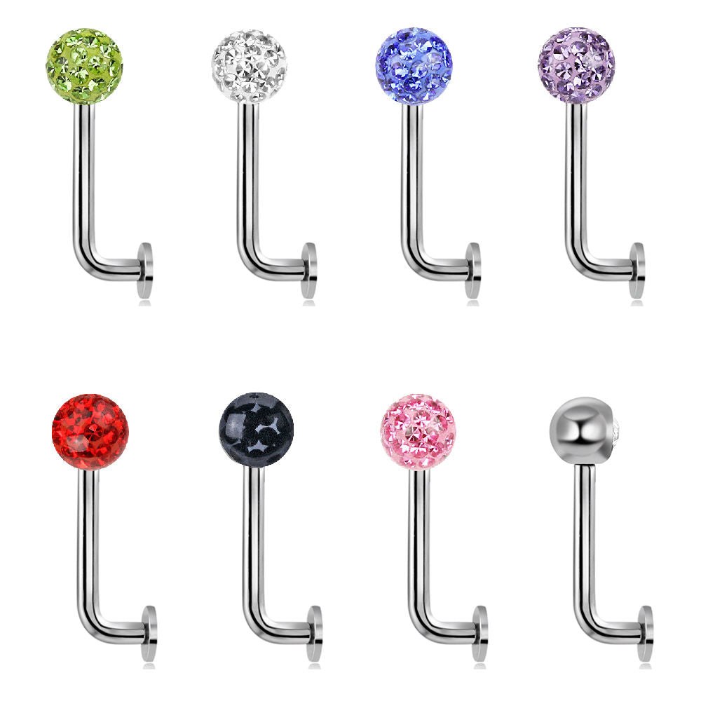 Internally Threaded 14G Christina Piercing Jewelry Surgical Steel - Sold Each