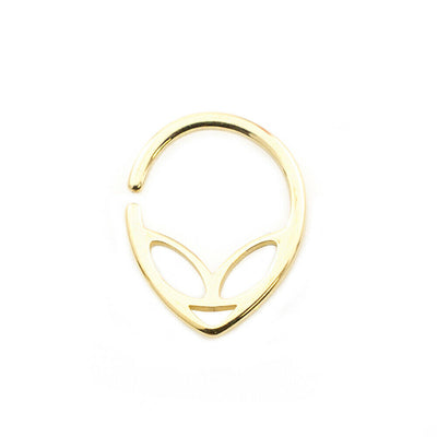 Alien Bendable Hoop Rings For Nose Septum Ear Cartilage, Daith made of Surgical