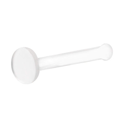 Nose bone retainer 16g  Clear and Bioflex