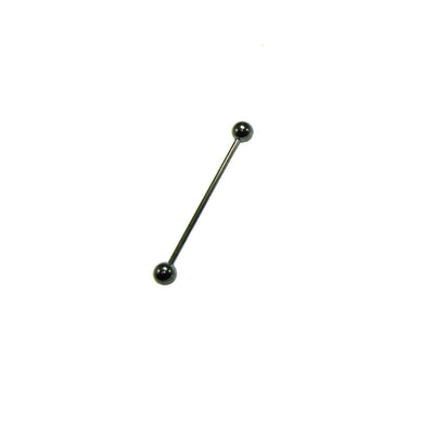 Industrial Barbell Surgical Steel 14G 38mm Ear Cartilage Ring Piercing Jewelry