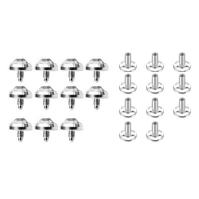 Dermal Piercing Professional Kit Jewelry Multi Press-Fit Gem 11 Tops & 11 Bottom