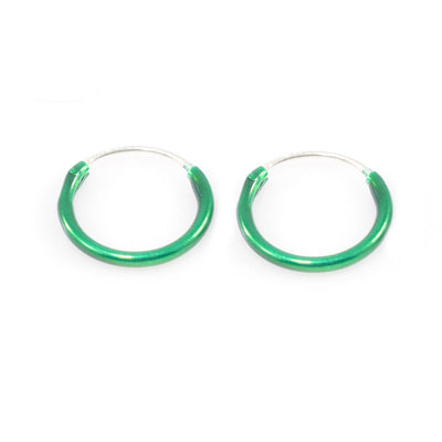 Pair of Hinged Hoop 22 Ga  3/8" (10mm) Perfect for Nose, Cartilage, Helix, Rook