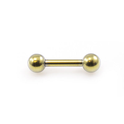 Mini straight Barbell  Titanium 16 Gauge 6 mm length Perfect fit to eyebrow