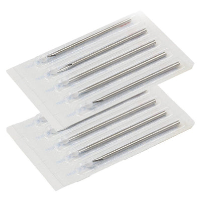 Piercing Kit package of 30 pieces Horseshoe eyebrow forcep labrets and needles