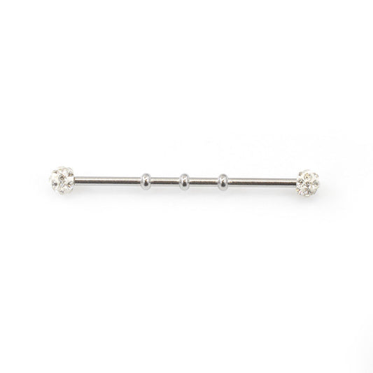 Industrial Barbell with Ferido Ball 14G