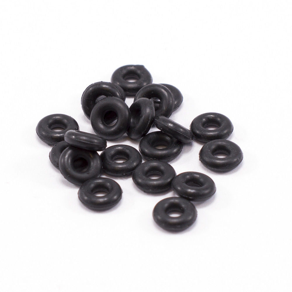 O-Ring Package of 20 Black Rubber Perfect for Tunnels Plugs Tapers Retainer