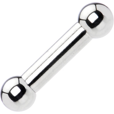 Tongue Piercing Barbell 316L Surgical Steel 6G 1.5" (12mm)
