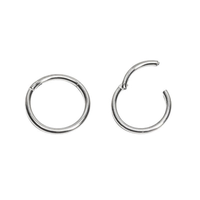 Cartilage Eyebrow Piercing Ring - 100% Titanium 16ga Perfect For Rook, Nose, Lip