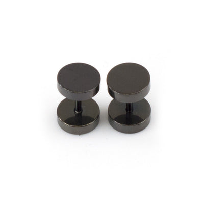 Fake Faux Cheater Illusion Ear Plug Earrings 16G