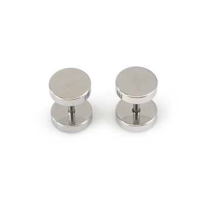 Fake Faux Cheater Illusion Ear Plug Earrings 16G