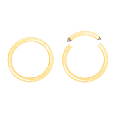 Seamless Piercing Hoops - Cartilage, Nose, Rook, Daith, Septum, Eyebrow - 16ga