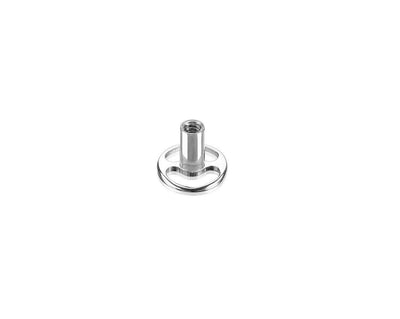 Dermal Anchor with Round Base G23 Titanium - 2mm 2.5mm 3mm Rise Available