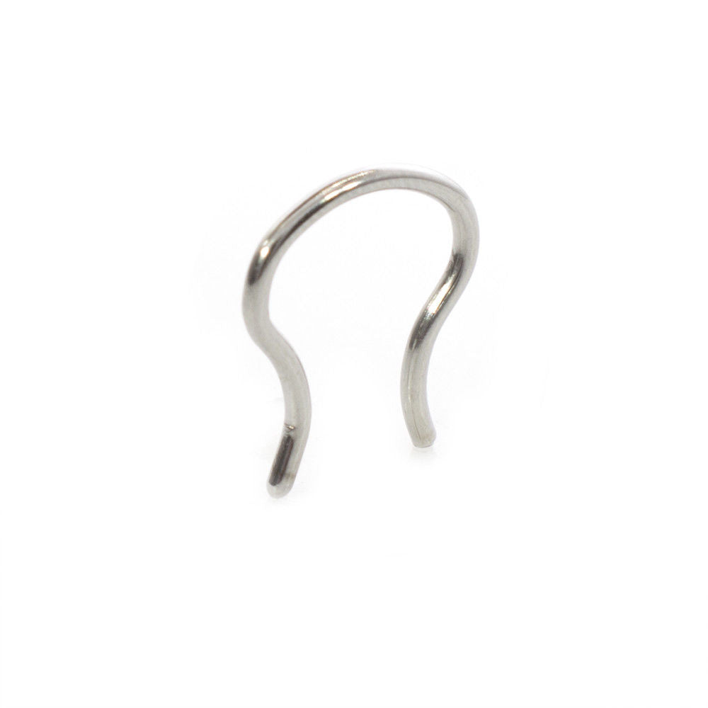 Septum Ring Retainer Multiple Colors Available Ion Plated 16g