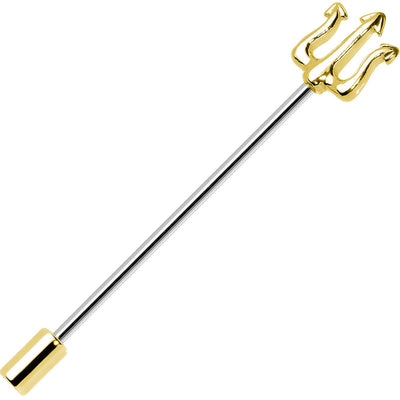 Industrial Barbell Trident Design 14G Industrial Piercing Barbells