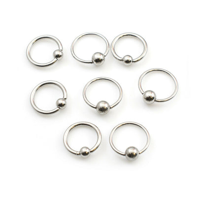 Captive Bead, Opener and Measurement card Piercing Kit Surgical Steel