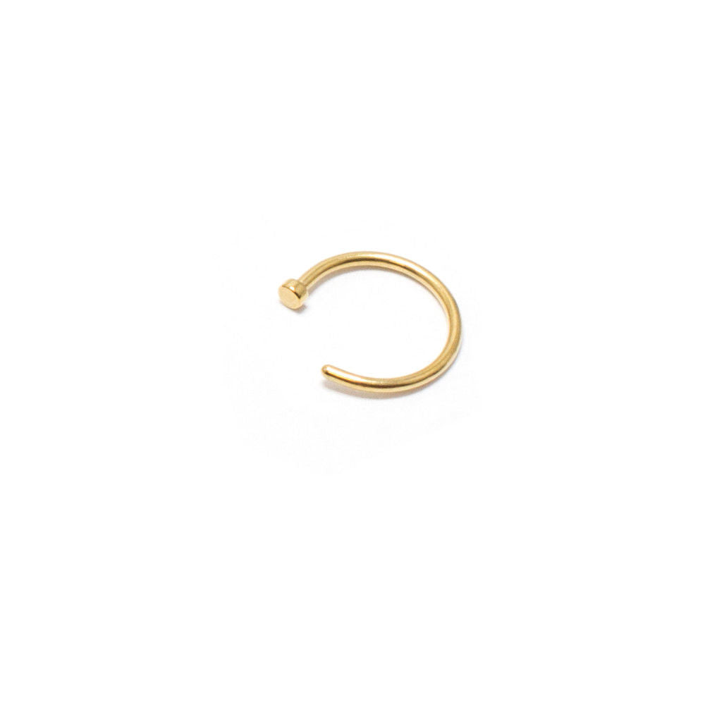 Nose Ring Hoop Stud 316L Surgical Steel Nose Piercing Jewelry 22G 20G 18G