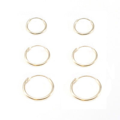 Hinged Hoop Earring Vintage Look Gold Plated 22G Perfect for Nose, Cartilage