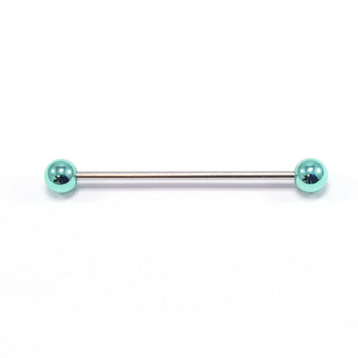 14 Gauge Industrial Barbell Cartilage Earring Body Jewelry Surgical Steel
