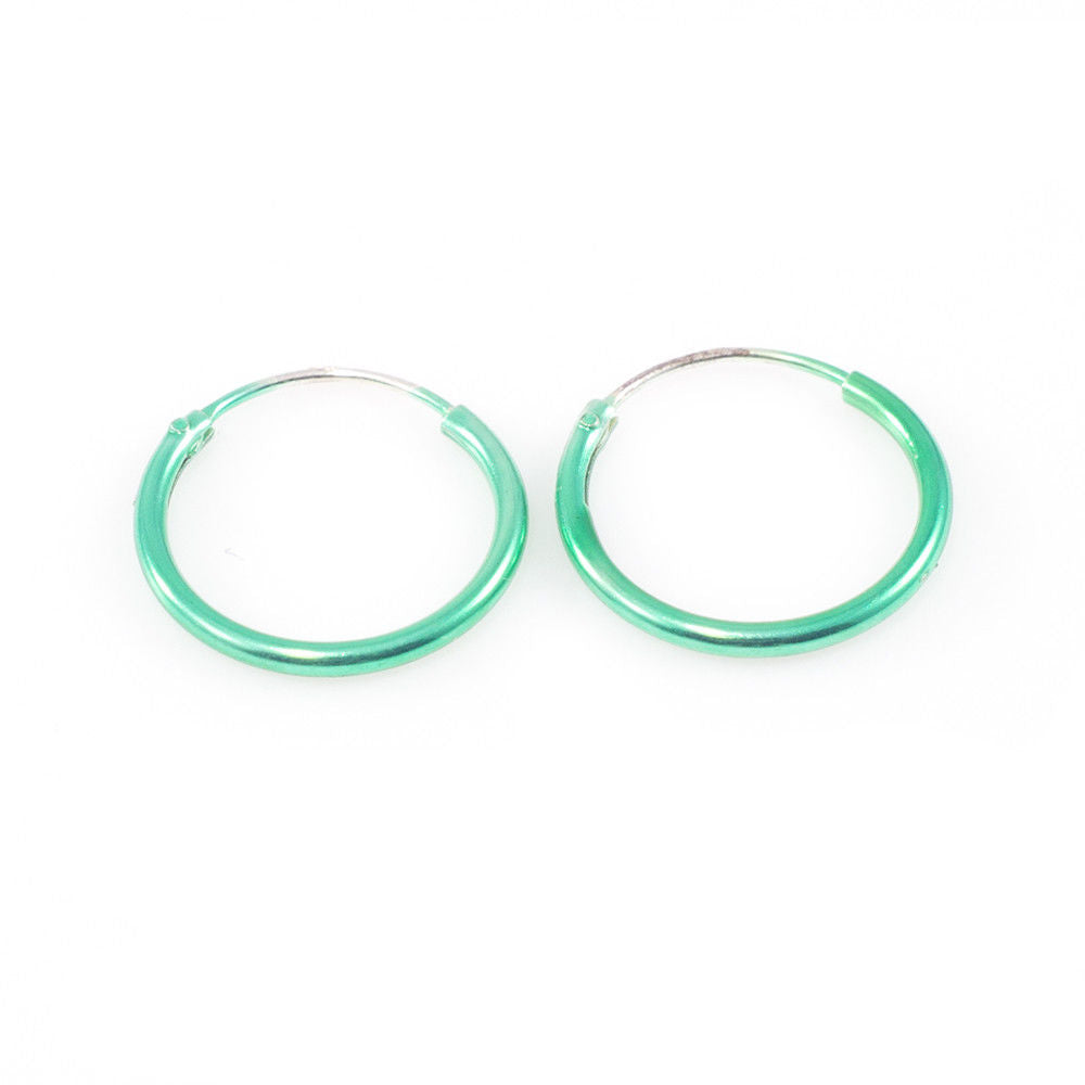 Pair of Hinged Hoop 22 Gauge 1/2" (13mm) Perfect for Cartilage, Helix, Rook