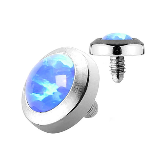 Dermal Anchor Top with Opal - 4 Color Options