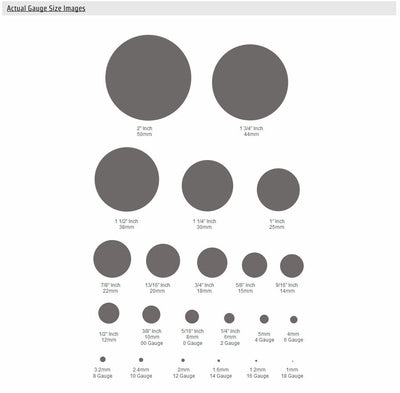 Red Star Logo Barbell Tongue Ring