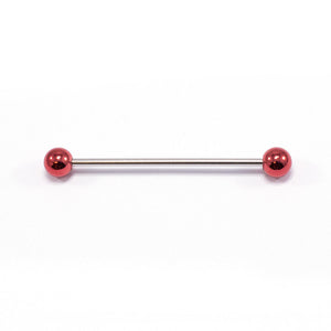 14 Gauge Industrial Barbell Cartilage Earring Body Jewelry Surgical Steel