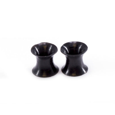 Ear Plugs / Tunnels Sold by Pair made of Soft Thin Silicone Flexible Expanders