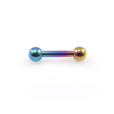 Mini straight Barbell  Titanium 16 Gauge 6 mm length Perfect fit to eyebrow