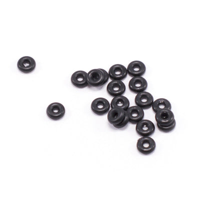 O-Ring Package of 20 Black Rubber Perfect for Tunnels Plugs Tapers Retainer