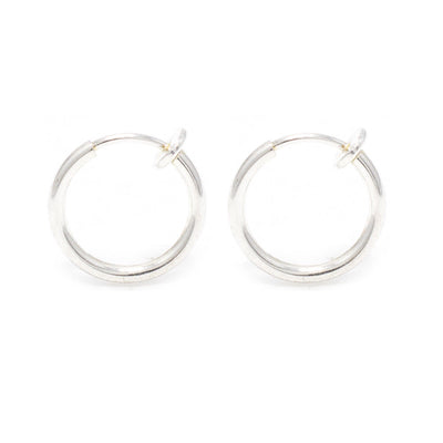 Clip-On Spring Action Non-Piercing Fake Cartilage Lip Nose Faux Septum Ring-Pair