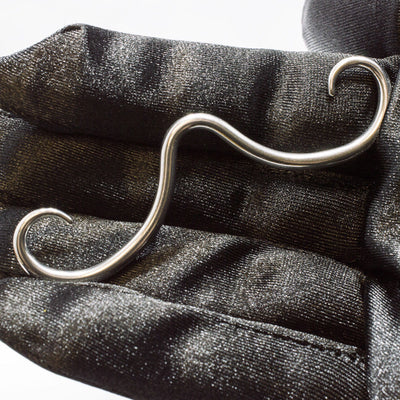 Septum Piercing Curved Mustache Cute Surgical Steel Stainless Fancy Nose Ring