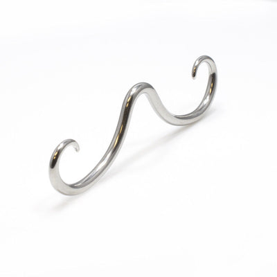Septum Piercing Curved Mustache Surgical Steel Fancy Nose Ring