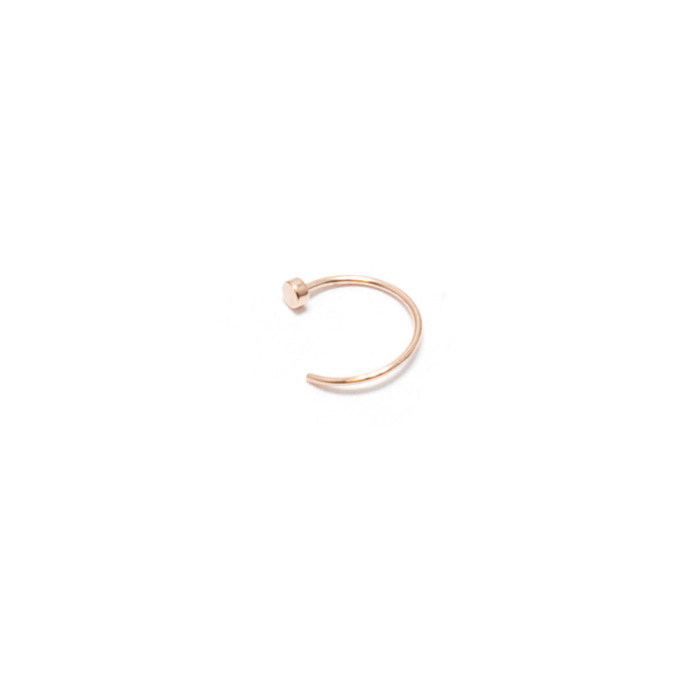 Nose Ring Hoop Stud 316L Surgical Steel Nose Piercing Jewelry 22G 20G 18G
