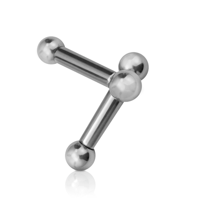 Internally Threaded 4 Gauge Straight Barbells 7/8" (22 MM) Surgical Steel - Pair