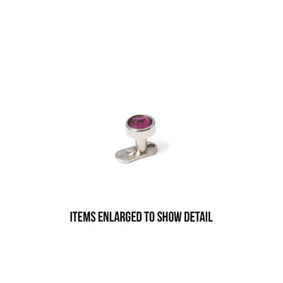 Multi Press-Fit Gem Dermal Anchor 44 Dermal Tops and 44 Bases Jewelry