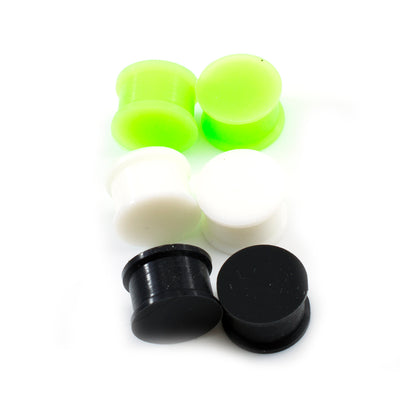 Three Pair of Soft Silicone Flexible Ear Plugs