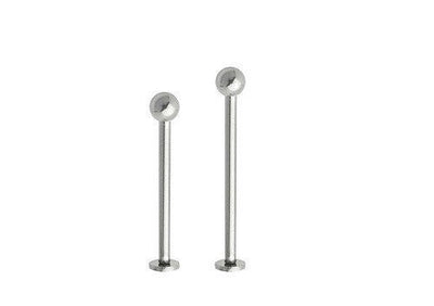Long Surgical Steel Cheek Labret - Available in 14G/16G