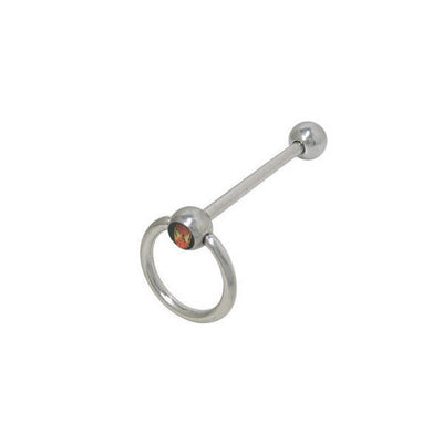 Door Knocker Spiderman Barbell Tongue Ring