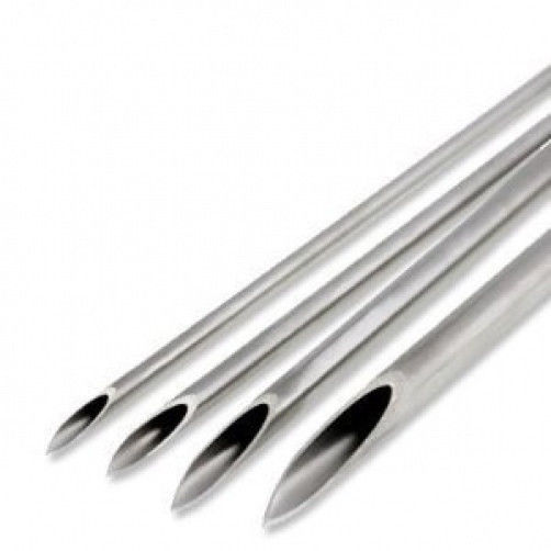 100 PC. Sterilized Body Piercing Needles (12G, 10G, 8G) - Wholesale Pricing