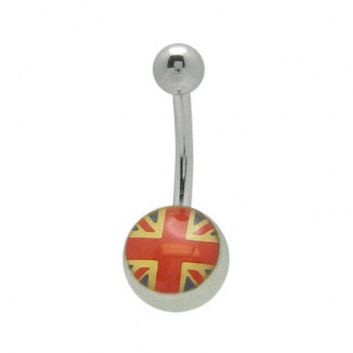 British Flag Belly Barbell