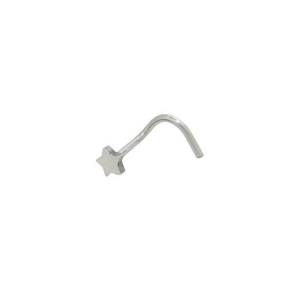 Nose Stud Surgical Steel with Star Head