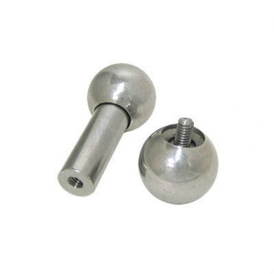Surgical Steel Piercing Barbell 8G/6G For Multiple Use