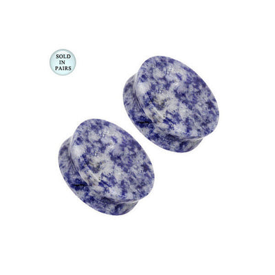 Moondevite Double Flared Ear Plugs - 1/2" Gauge to 1" Inch - Sold in Pairs
