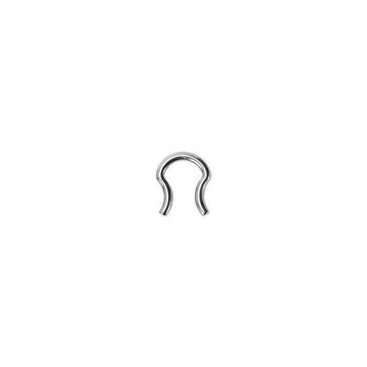 Septum Piercing Horseshoe 14g 316L Surgical Stainless Steel U Shape Nose Jewelry