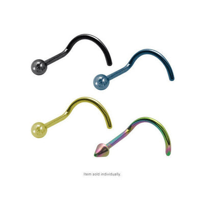 18 Gauge Titanium Nose Screw