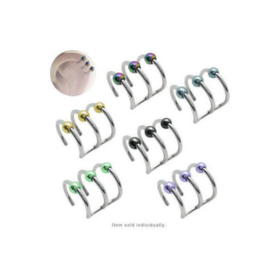 Fake Cartilage Clip-On Ring