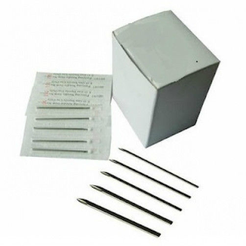 100 PC. Sterilized Body Piercing Needles (20G, 18G, 16G) - Wholesale Pricing